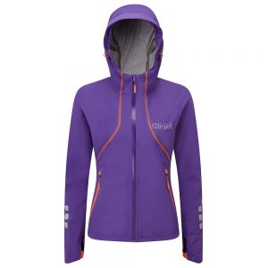kamleika jacket purple front hood up 1