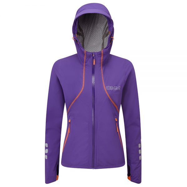 kamleika jacket purple front hood up 1