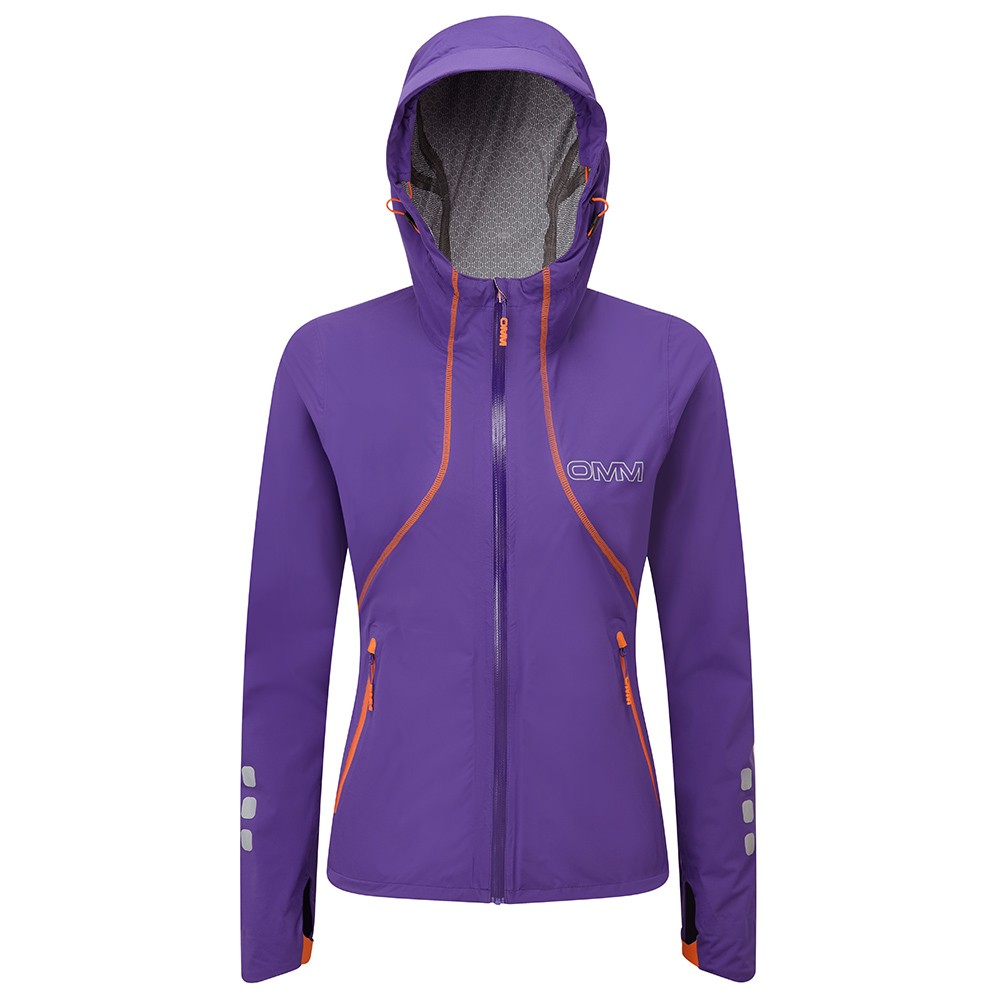 kamleika jacket purple front hood up 1