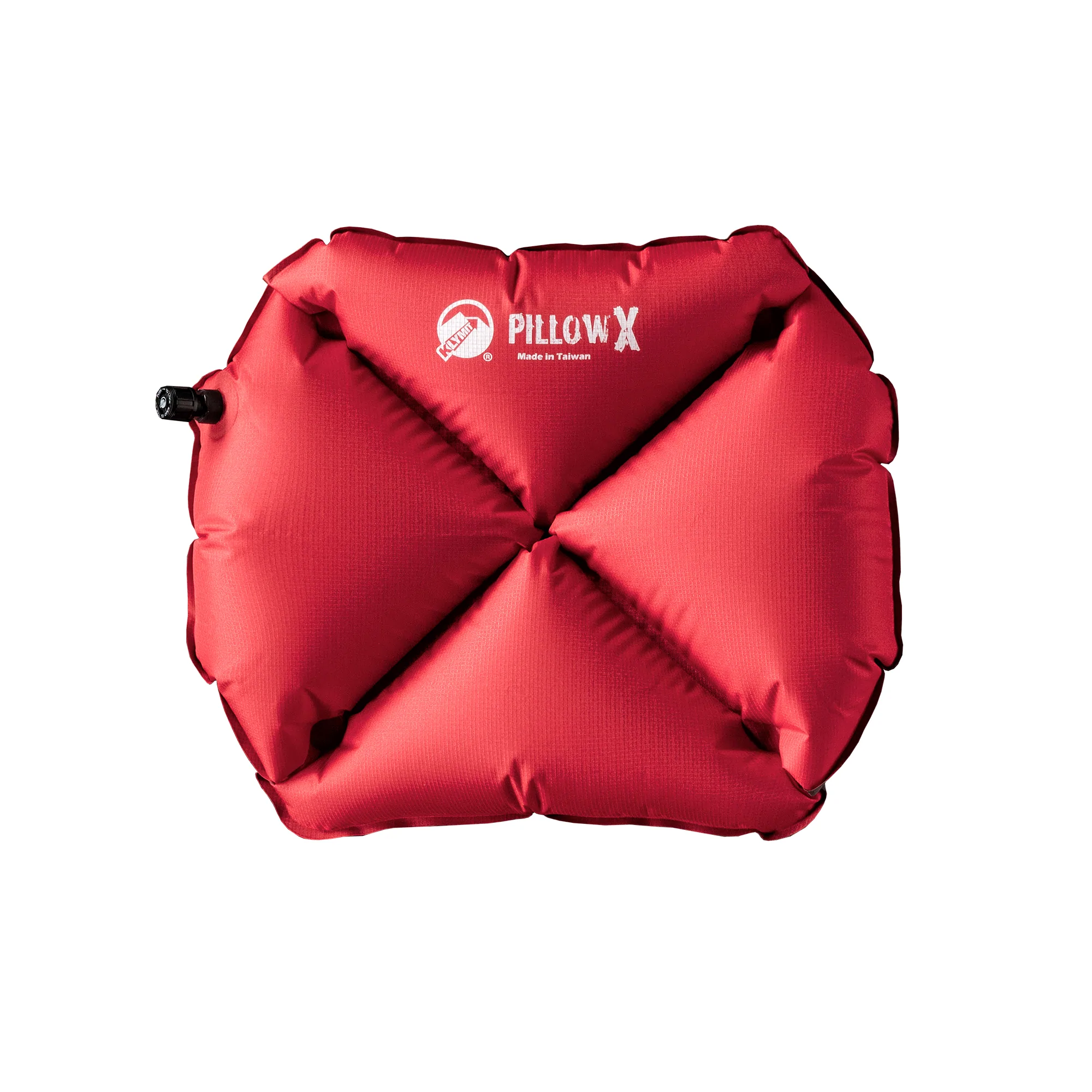Klymit PillowX 12PXRD01C Front v2 2000x2000 213d2856 ea5d 4cdb 829c b30e8662e17a 5000x