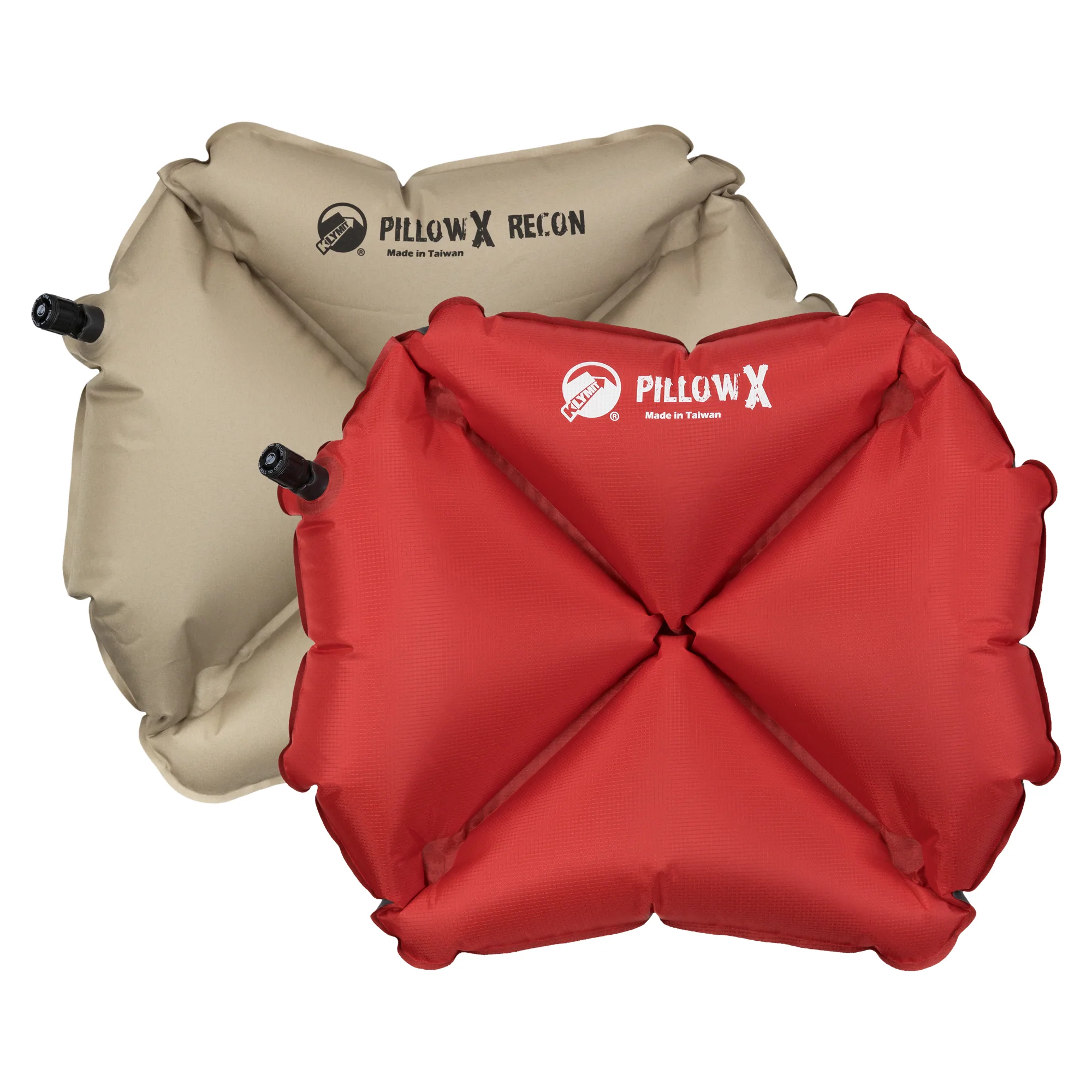 Klymit PillowX Both Front v1 5000x