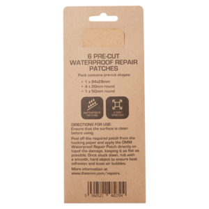 Waterproof Repair Patch Back