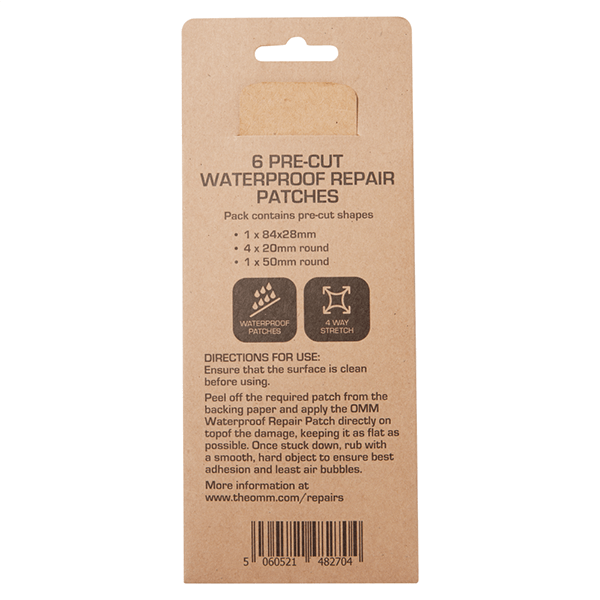 Waterproof Repair Patch Back