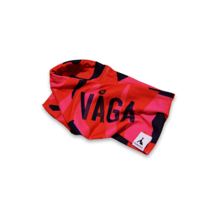 VAaGA Headband FlameRed PosterPink Navy