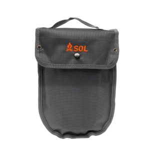 Packable Field Shovel in bag white background