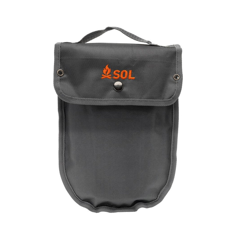Packable Field Shovel in bag white background
