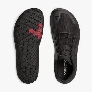 vivobarefoot primus trail fg ii barfodssko maend obsidian pair sole top