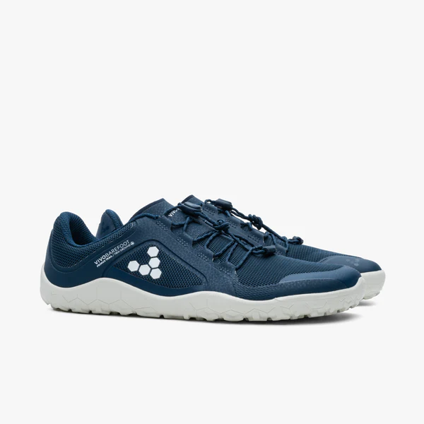 vivobarefoot primus trail ii fg womens barfodssko kvinder insignia blue angled pair