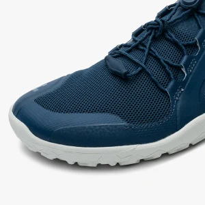 vivobarefoot primus trail ii fg womens barfodssko kvinder insignia blue close up front