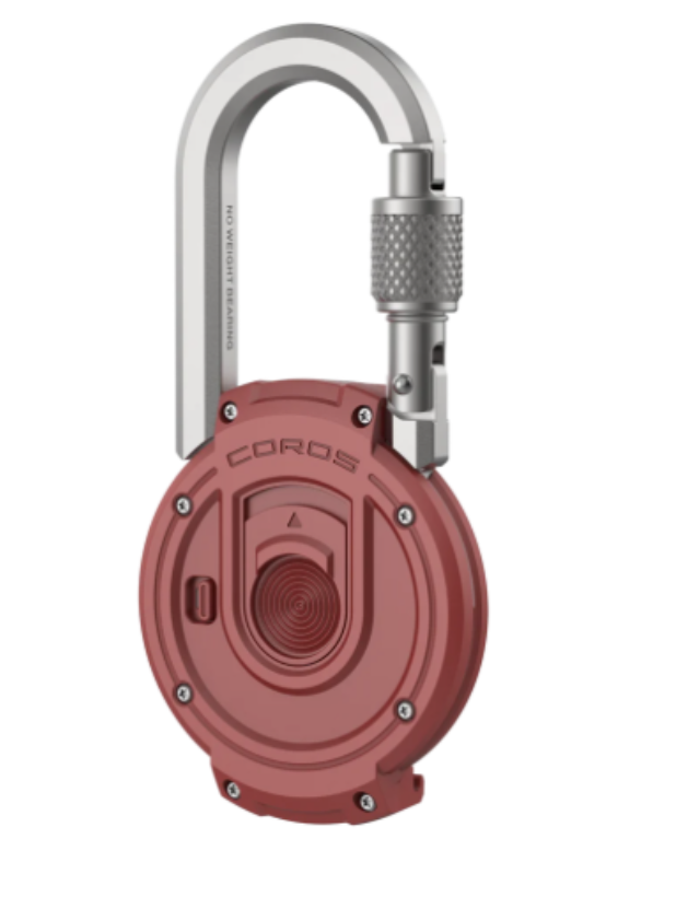 Coros Vertix 2 Carabiner Red