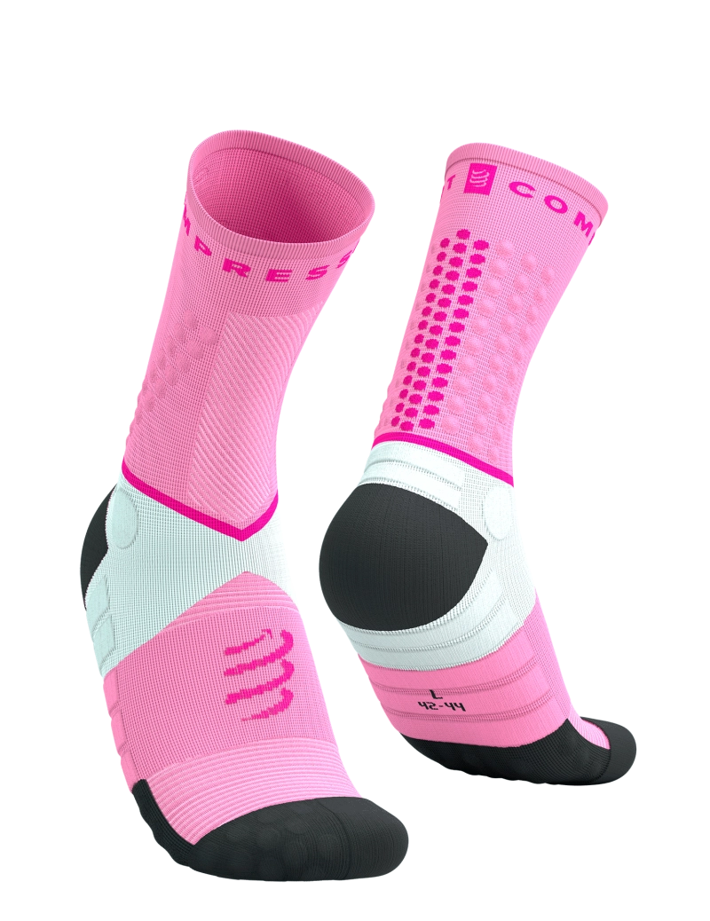ultra trail socks v20 begonia neon pink